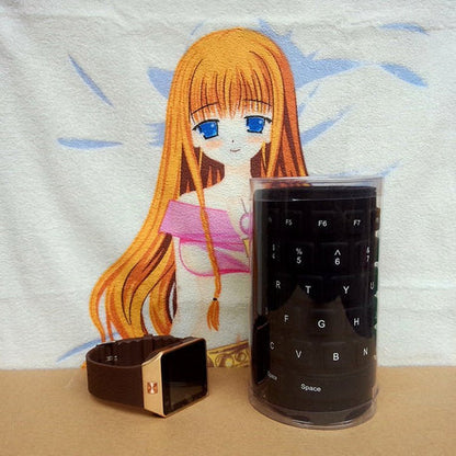 Foldable Curved Keyboard Silent And Waterproof